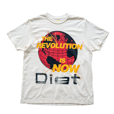 Diet Starts Monday Revolution Shirt (Vintage White) - Diet Starts Monday