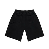 Godspeed "Carpenter" Distressed Shorts (Black) - Godspeed