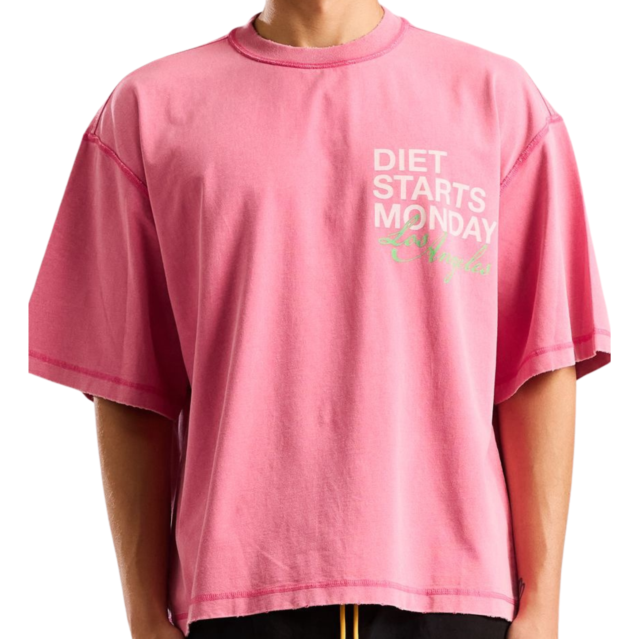 DSM "Los Angeles" Tee (Pink/Green)