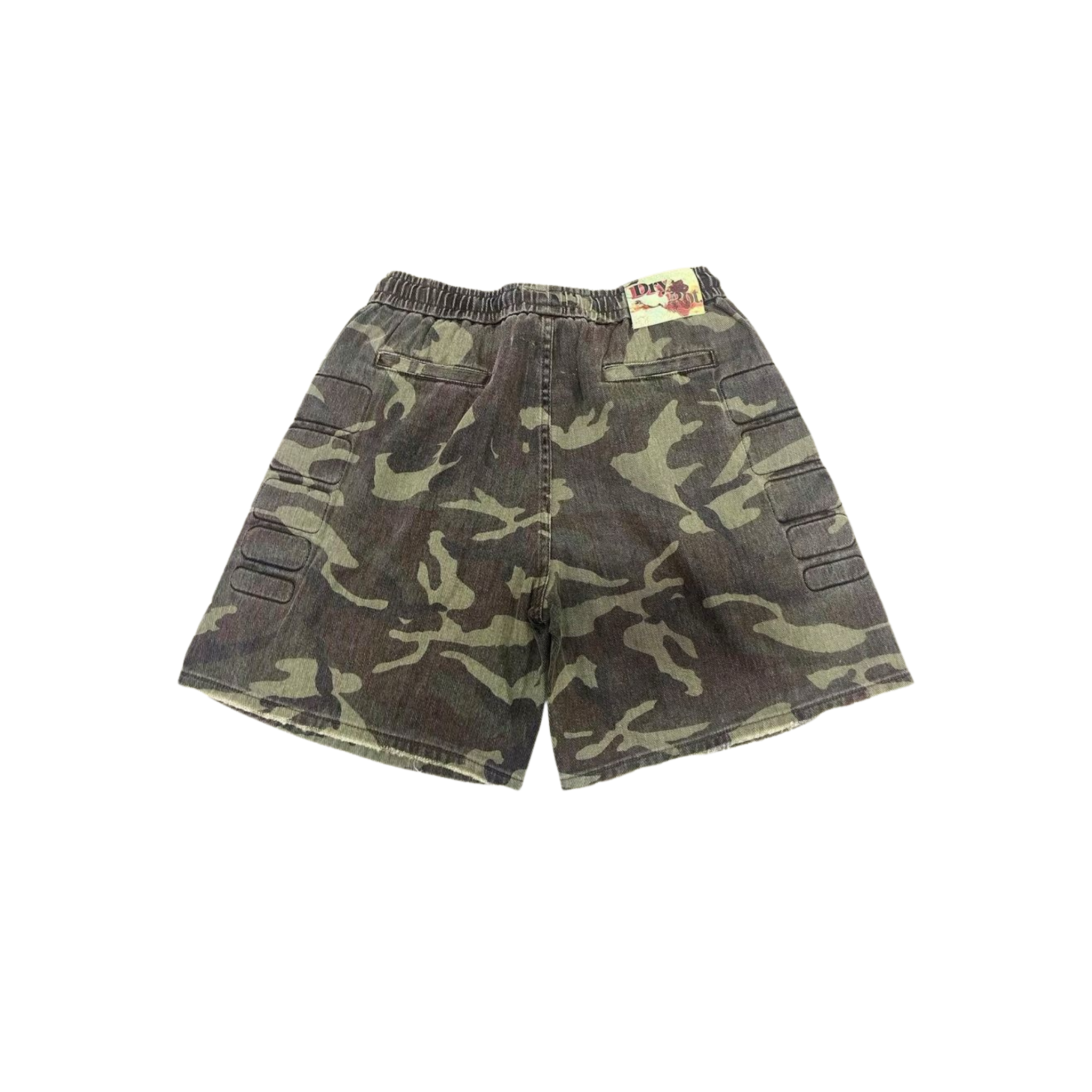 Dry Rot "Denim Goods" Shorts Camo Wash - Dry Rot