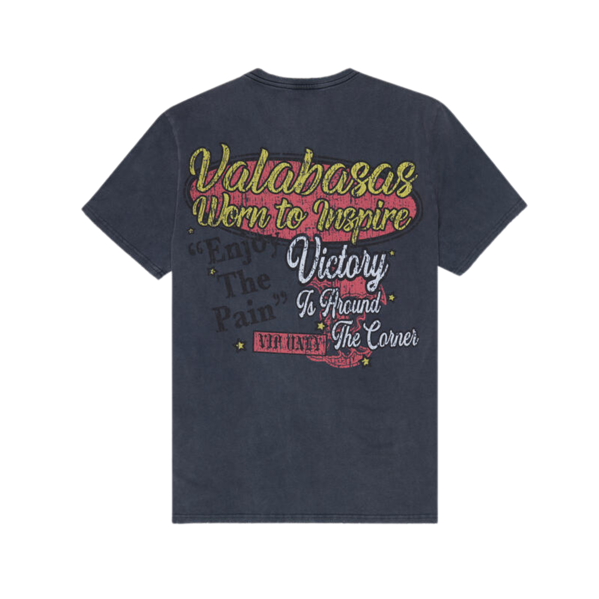 Valabasas VIP Victory Tee (Vintage Grey) - VLBS91030 - VALABASAS