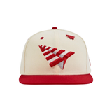 Paper Planes The Original Chrome 9Fifty Snapback (White/Crimson) - Paper Plane