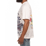 Billionaire Boys Club "Space Expo" SS Knit (Oversized) (White) - Billionaire Boys Club