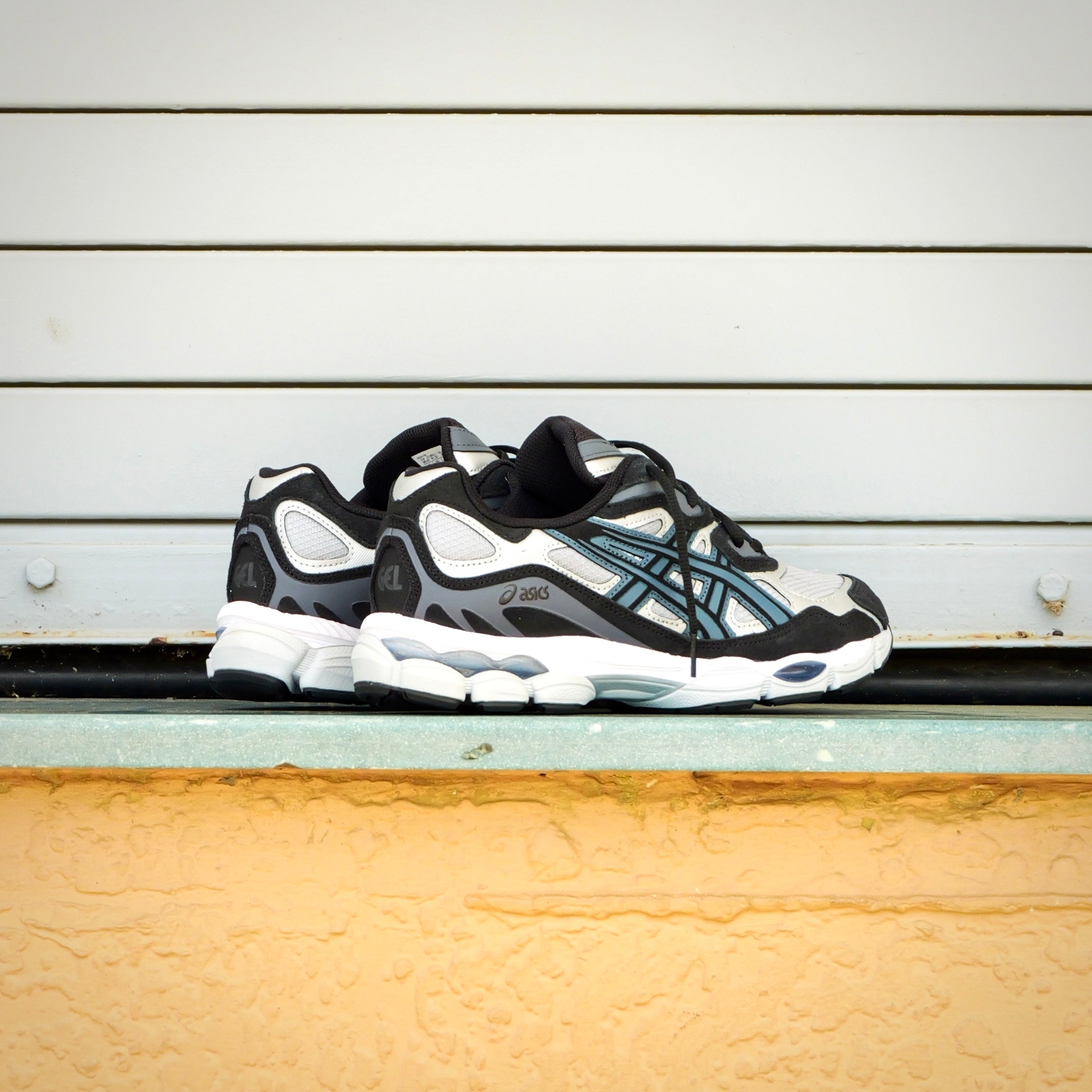 Mens Asics Gel-NYC (Gravel/ Raw Indigo)