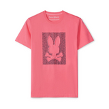 Psycho Bunny Livingston Graphic Tee (Camellia Rose) - Psycho Bunny