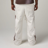 DUAA "Sun Kiss" Sweatpants (White) - DUAA
