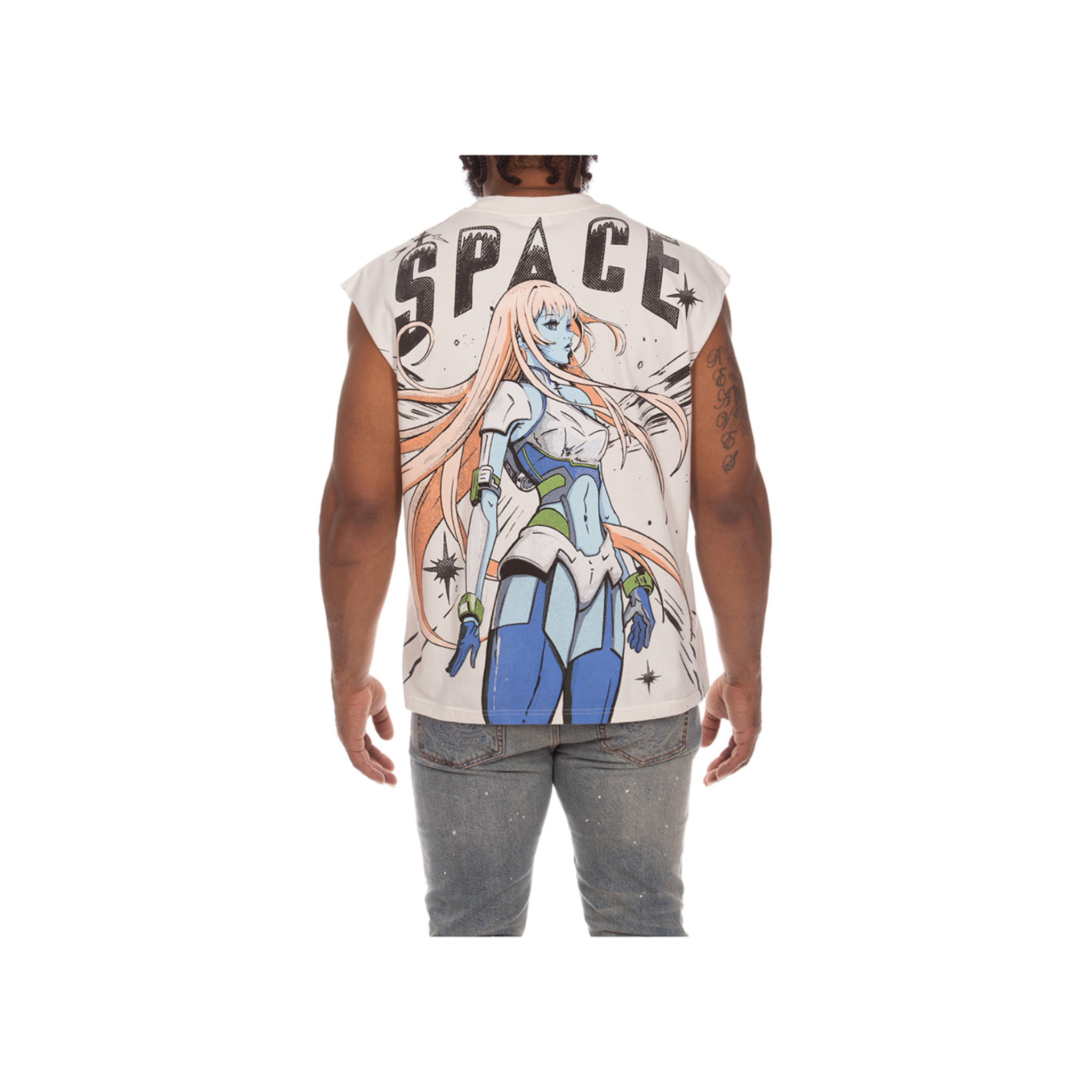 Billionaire Boys Club Space Sleeveless Knit (White) - Billionaire Boys Club