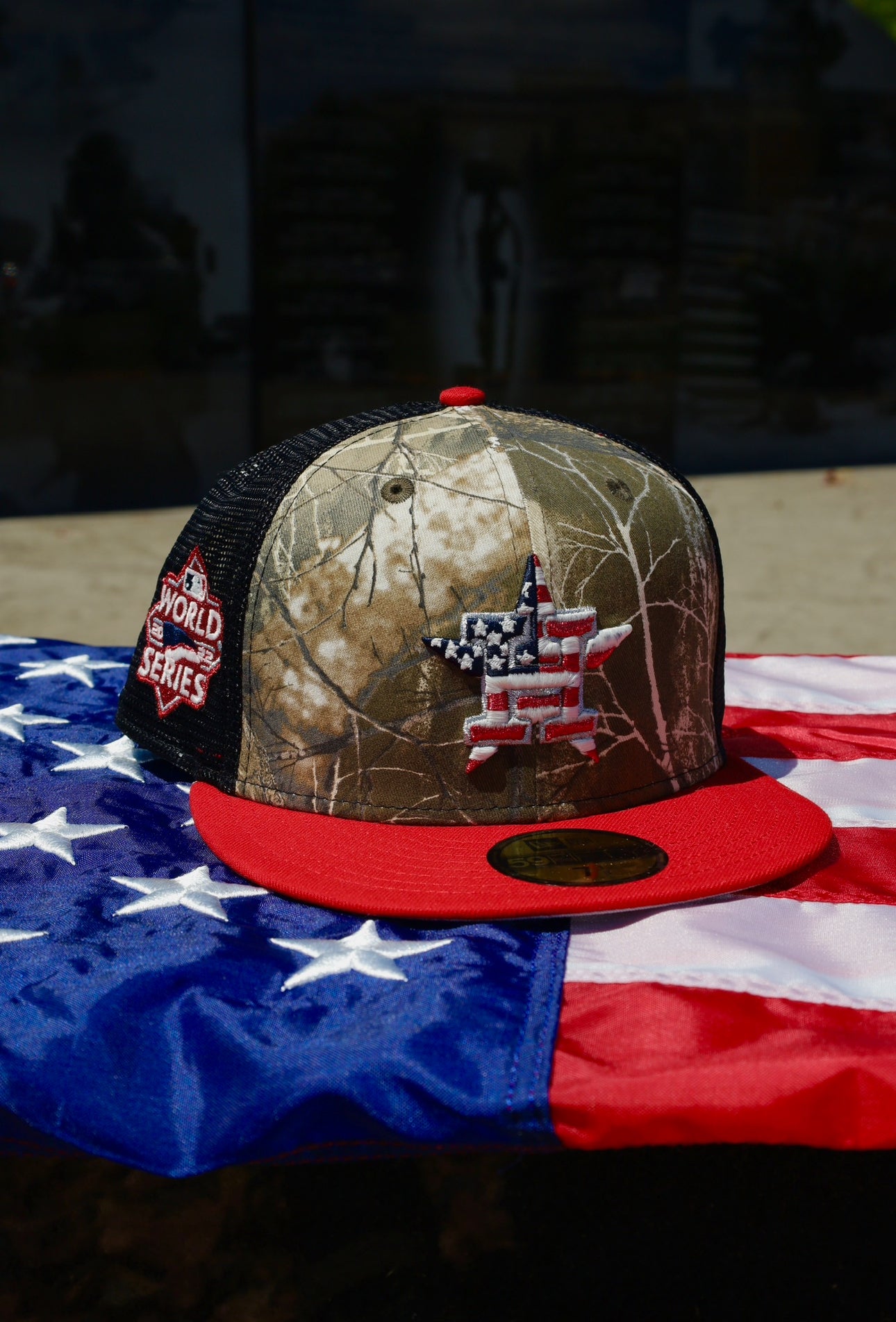 New Era Houston Astros 2022 World Series Side Patch Fitted - New Era