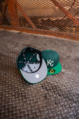 New Era Kansas City Royals 40th Anniversary Grey UV (Dark Green/Green) 59Fifty Fitted