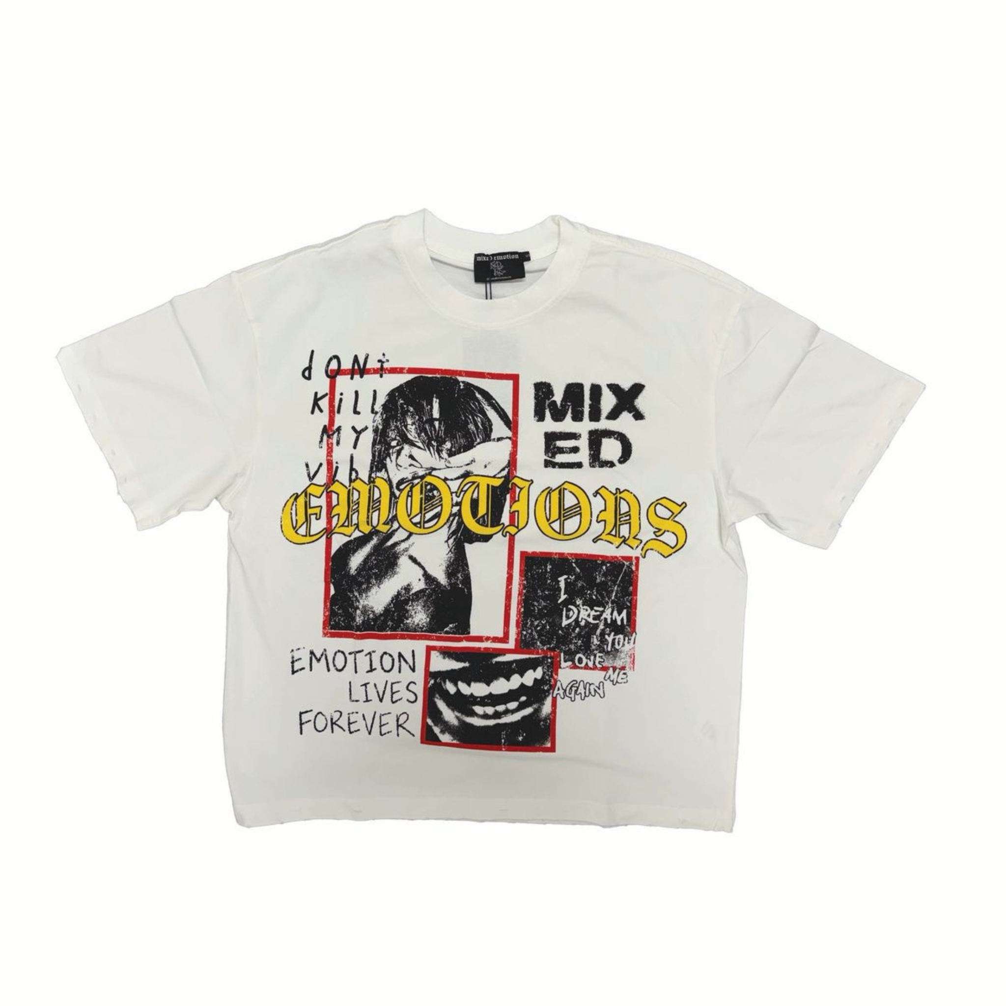 Mixed Emotion “Forever” Tee (White)