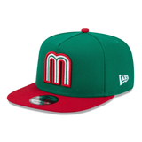 Mexico 2026 World Baseball Classic 9FIFTY A-Frame Snapback- Green - New Era