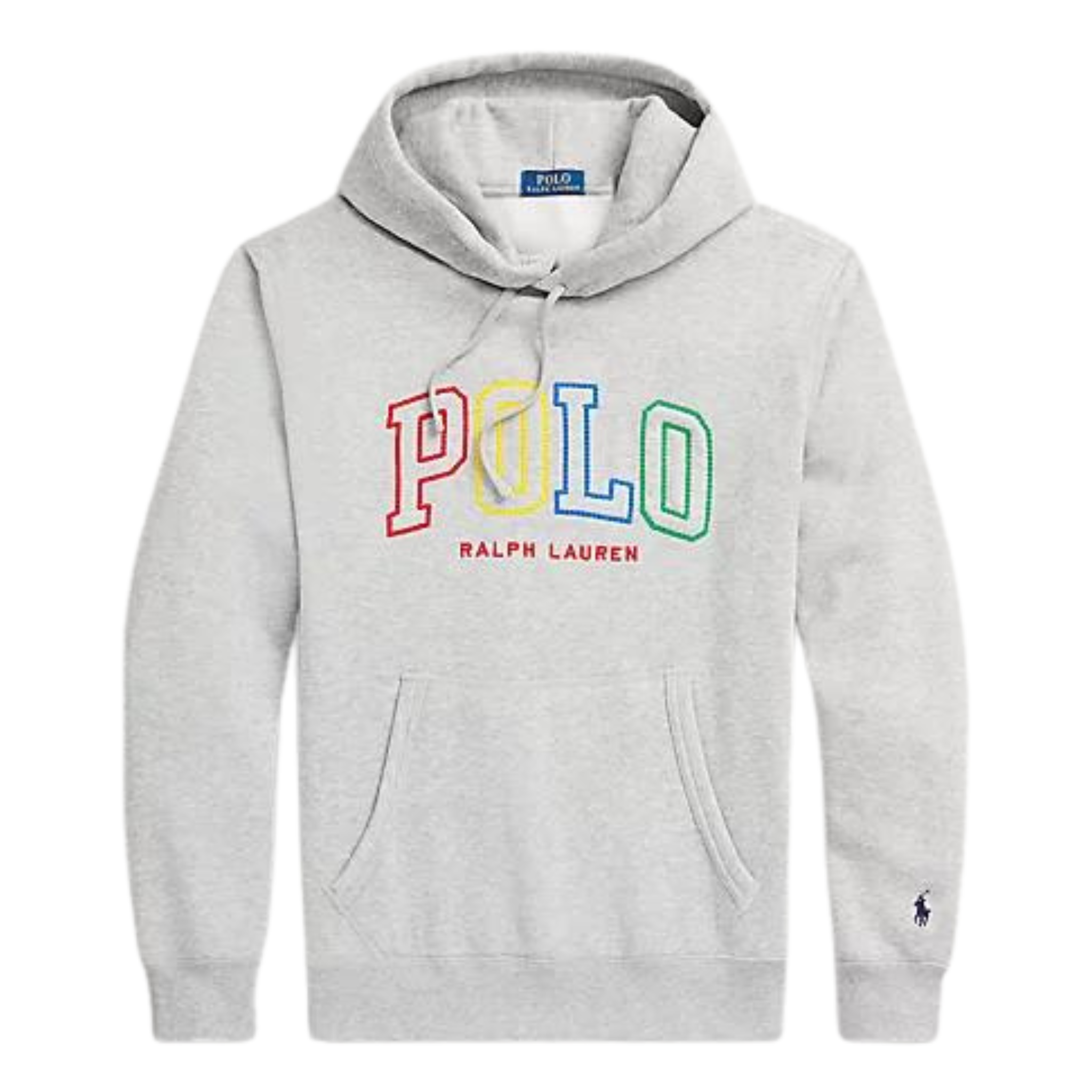 Polo Ralph Lauren The RL Fleece Logo Hoodie (Andover Heather) - Polo Ralph Lauren