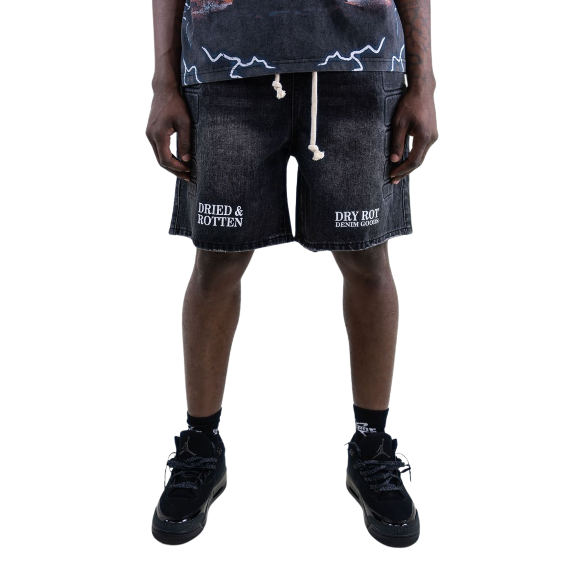 Dry Rot Denim Goods Shorts (Vintage Black)