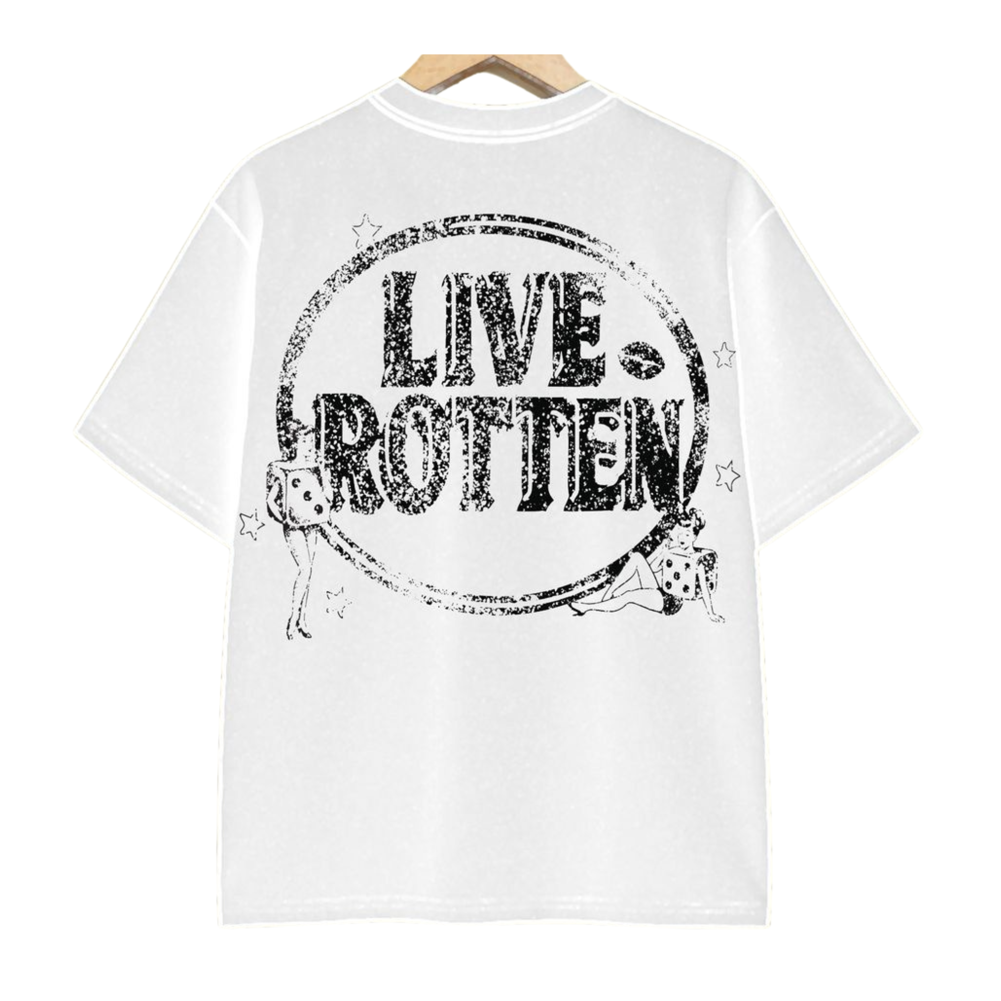 Dry Rot "Faded Memories" Tee (White) - Dry Rot