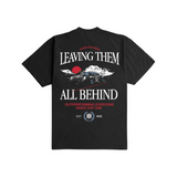 Outrank "Left Behind" Heavyweight T-shirt (Black) - Outrank