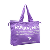Paper Planes "JAE TIPS X PLANES" PACKABLE TOTE BAG - Paper Plane