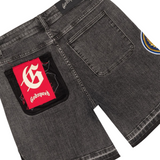 Godspeed "Patchwork" V2 Denim Shorts (Grey)