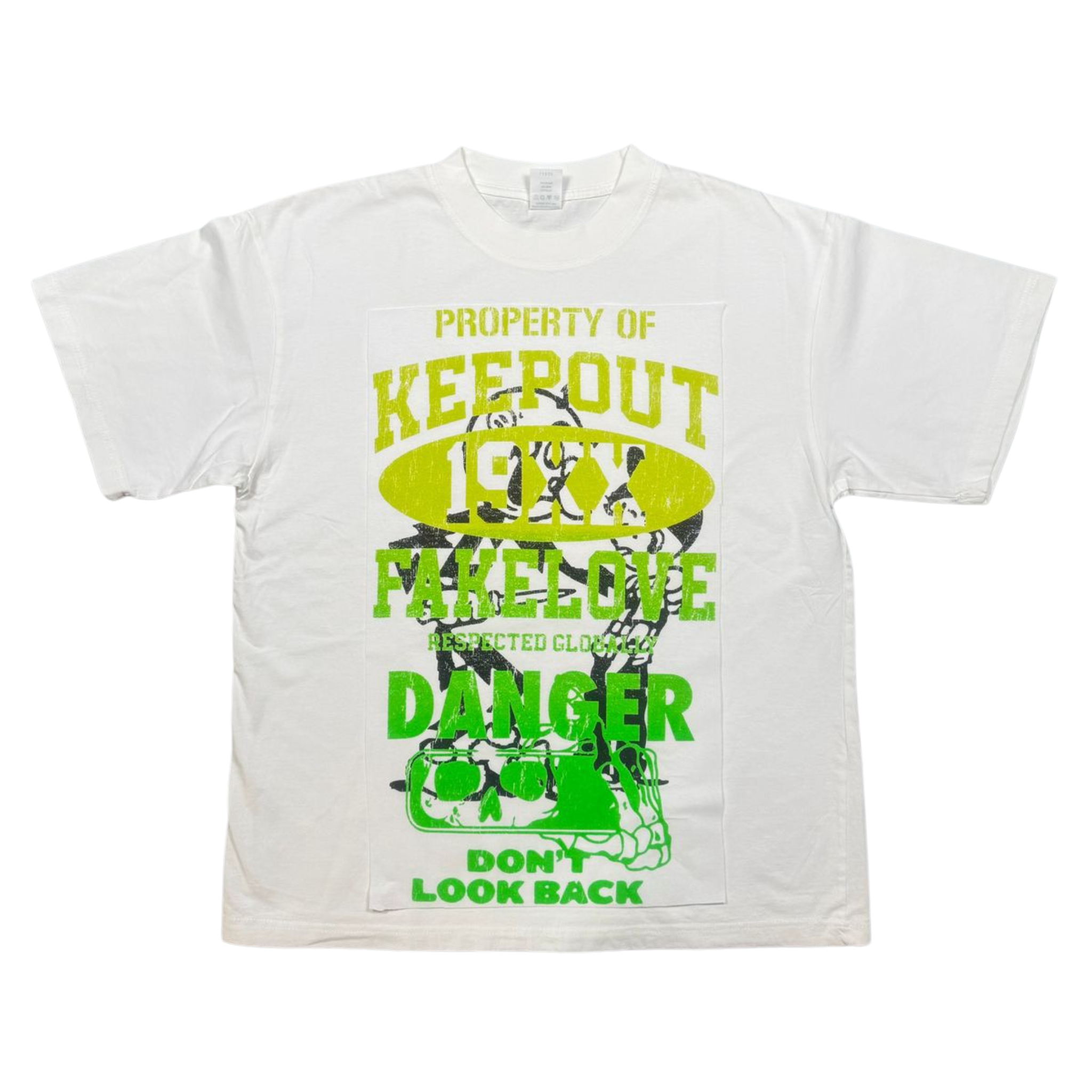 KOFL "Property" (White) Oversized SS Tee - KOFL