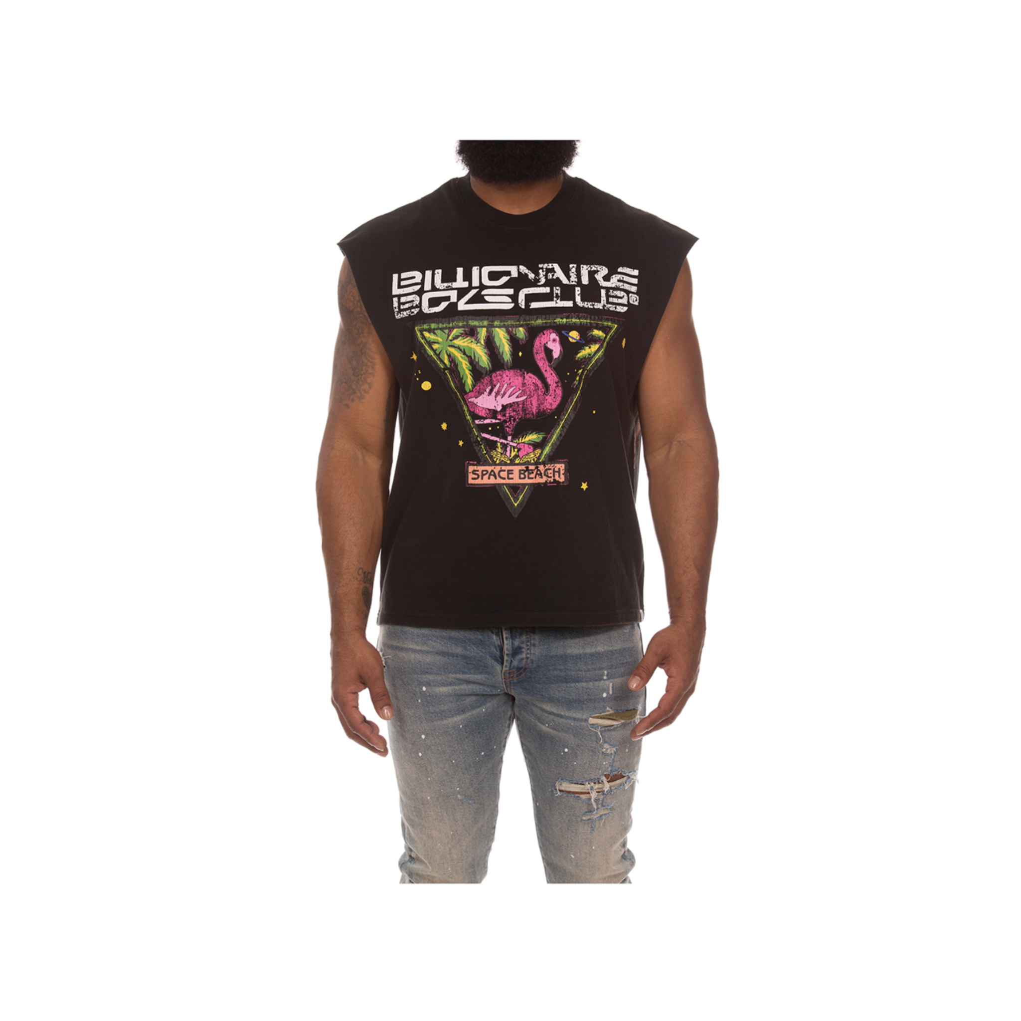 Billionaire Boys Club Space Sleeveless Knit (Black) - Billionaire Boys Club