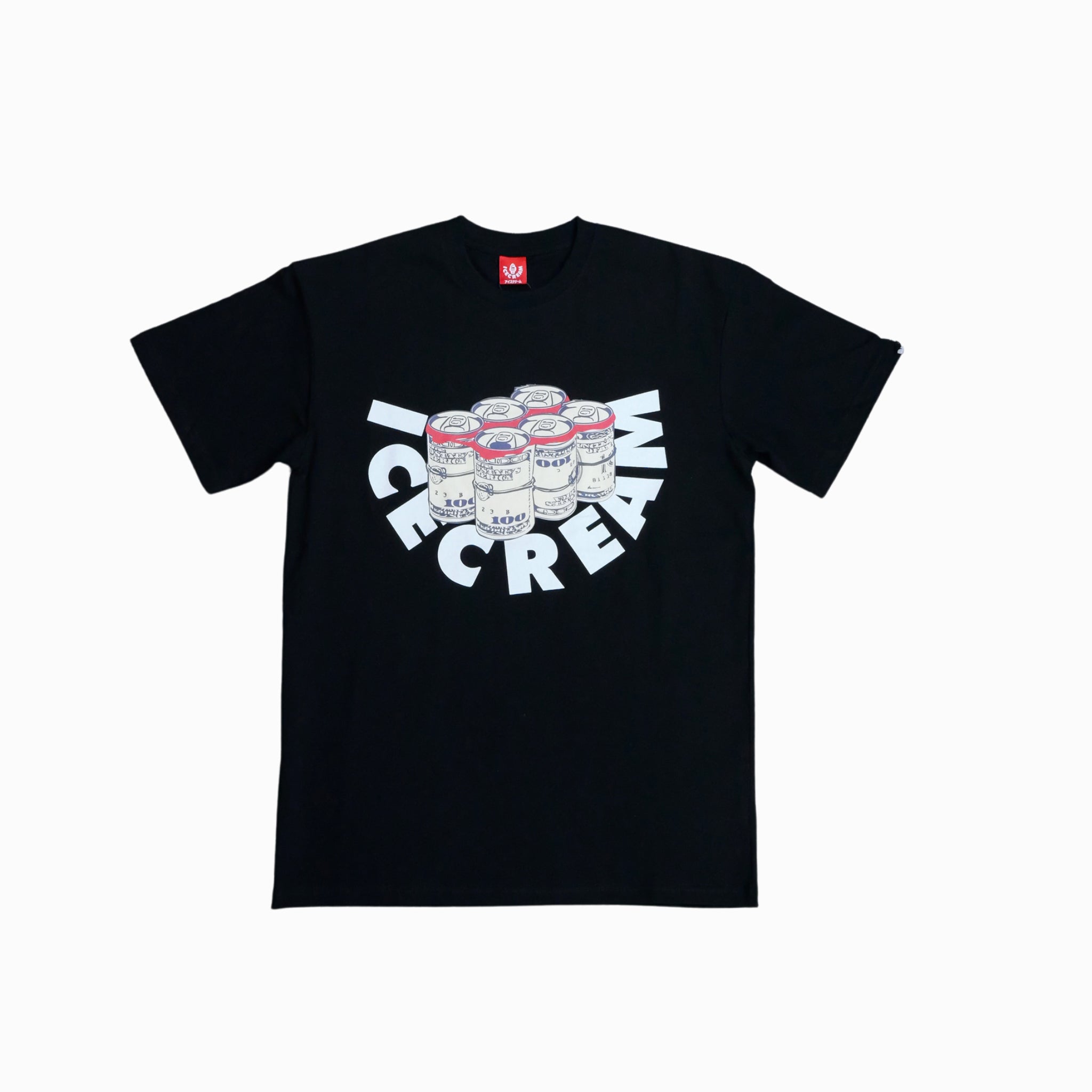 Icecream "Six Pack" ss tee (Black) - Ice Cream
