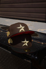 New Era Houston Astros 2004 All-Star Game Side Patch Red UV 59Fifty Fitted (Walnut/Black)