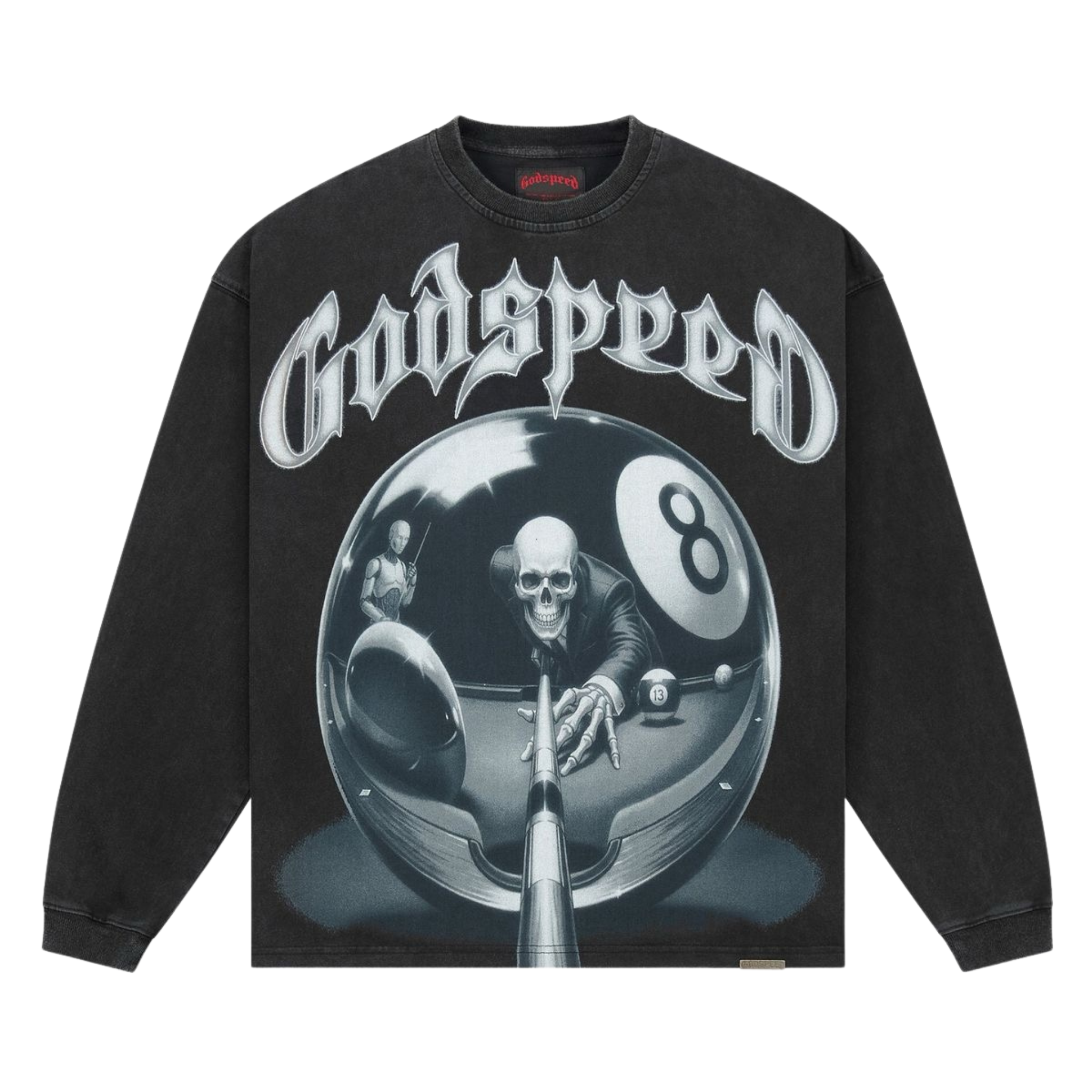 Godspeed "8ball CP" LS (Black Wash)