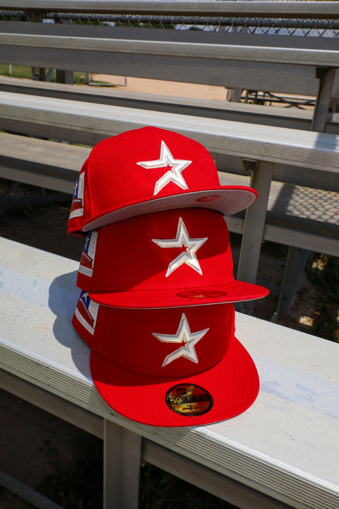 New Era Houston Astros 2000 Inaugural Side Patch Grey UV 59Fifty Fitted (Red)