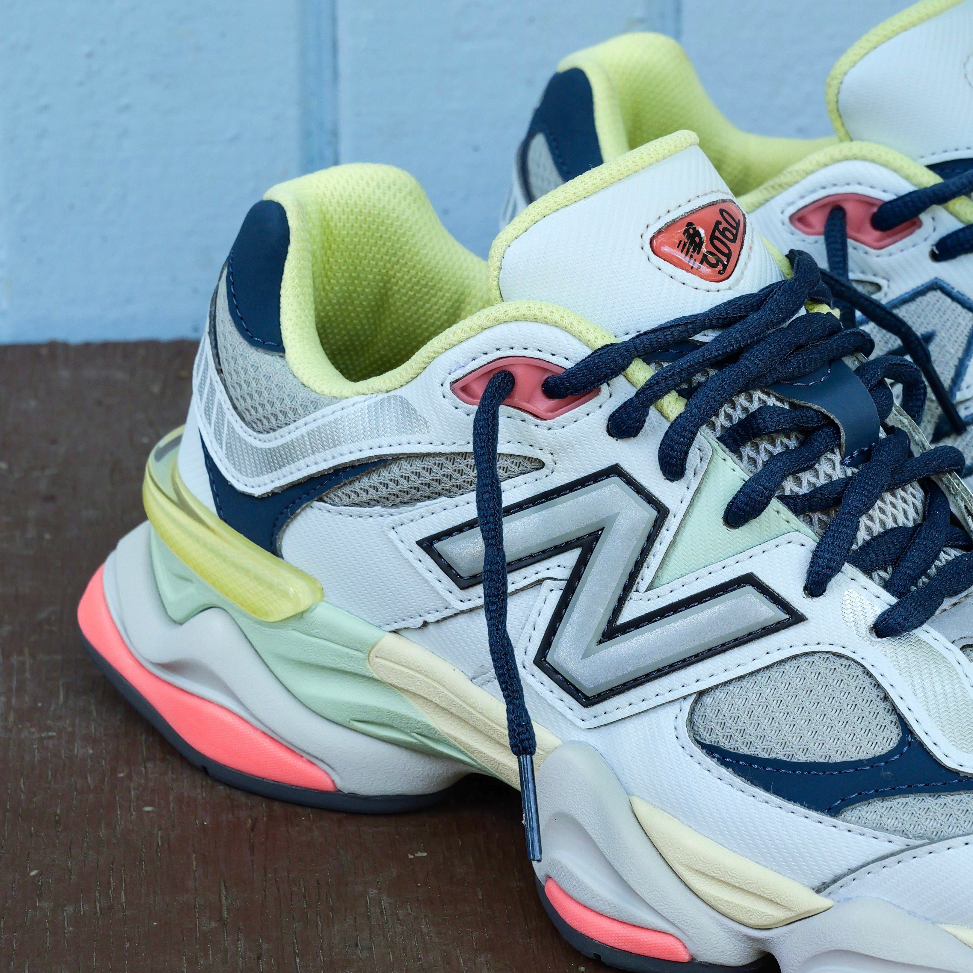 New Balance 9060 (Grey/Yellow/Navy) - U9060TMB - New balance