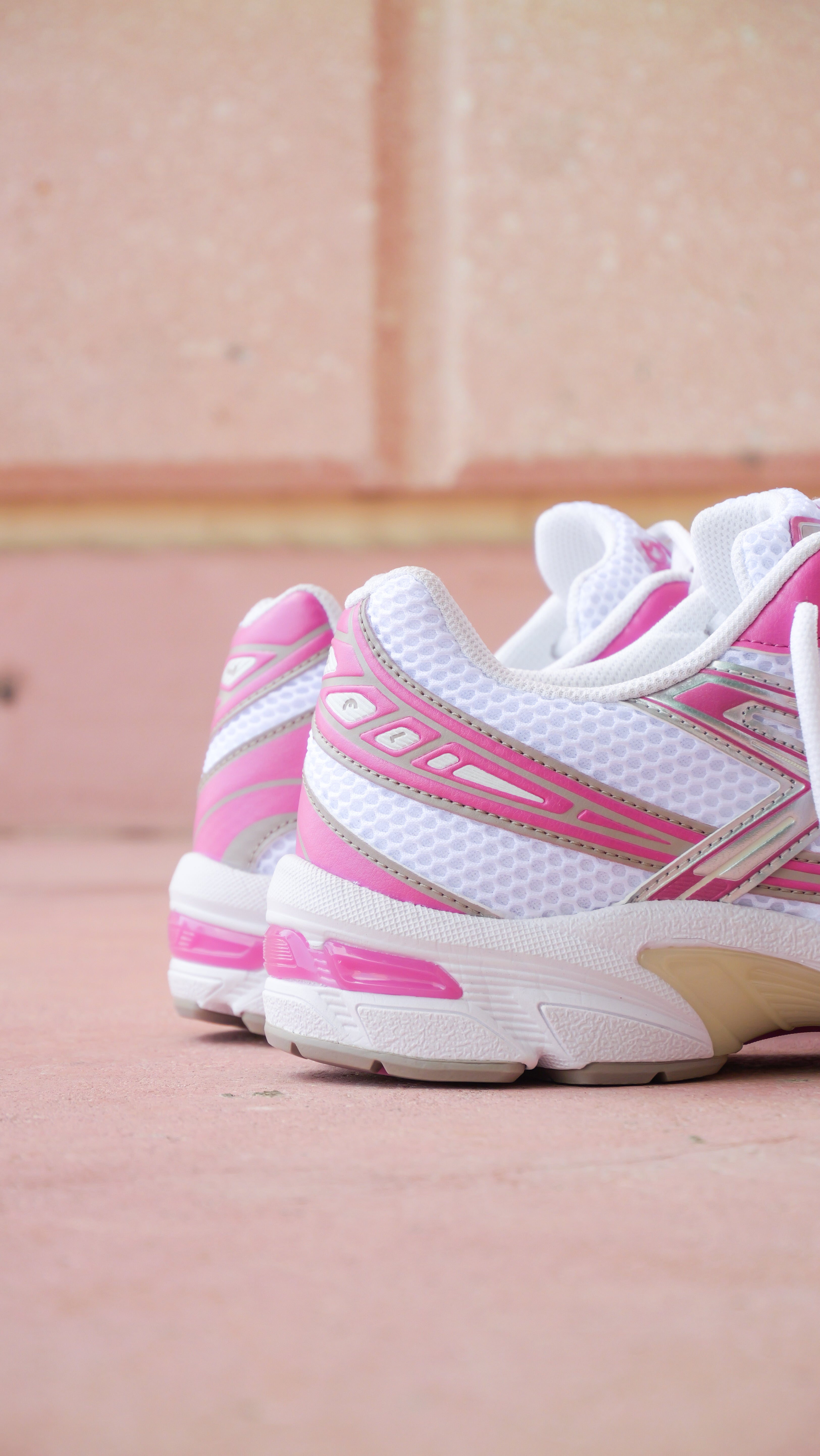 Mens Asics Gel-1130 (White/Old Rose)