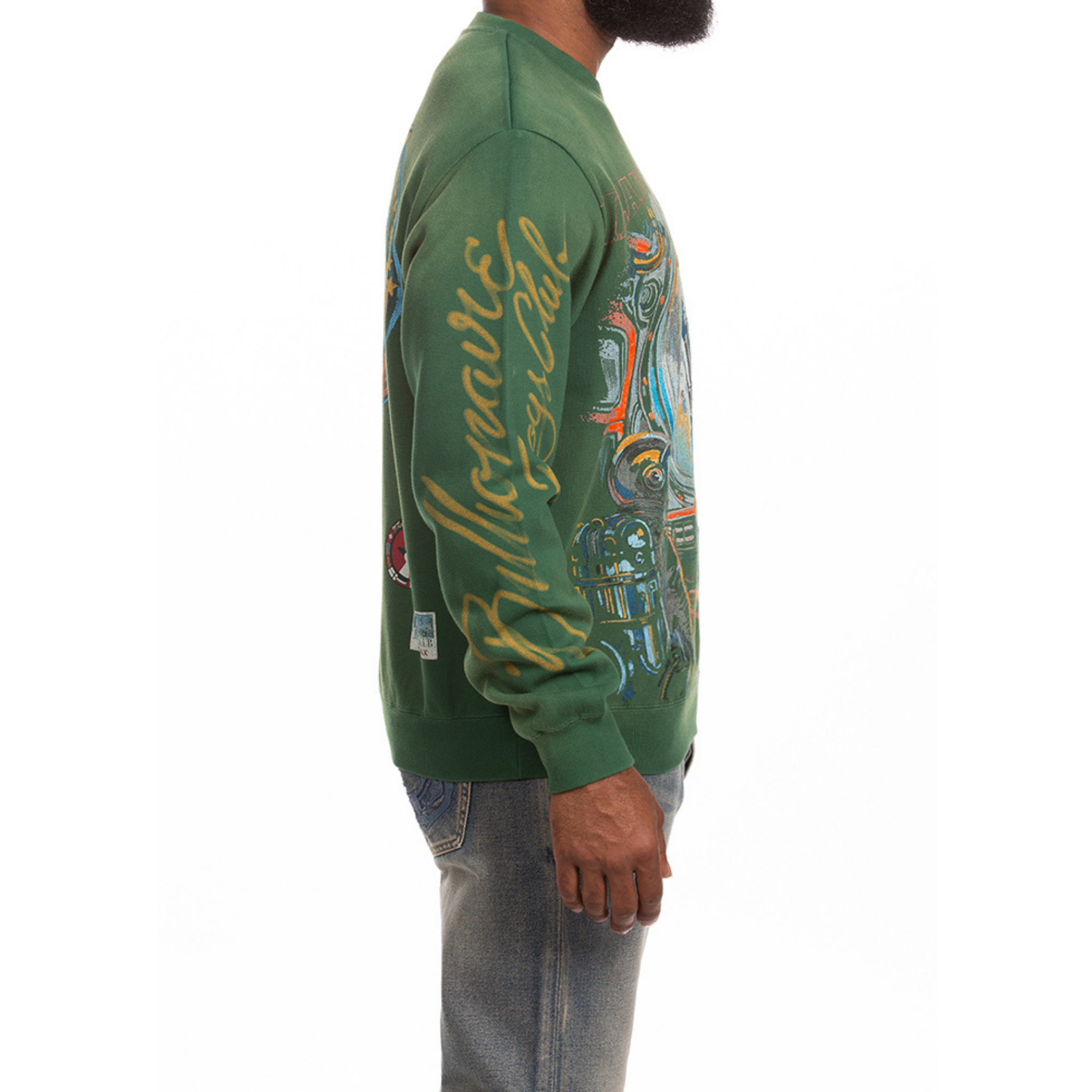 Billionaire Boys Club "Explore" LS Knit Tee (Eden)