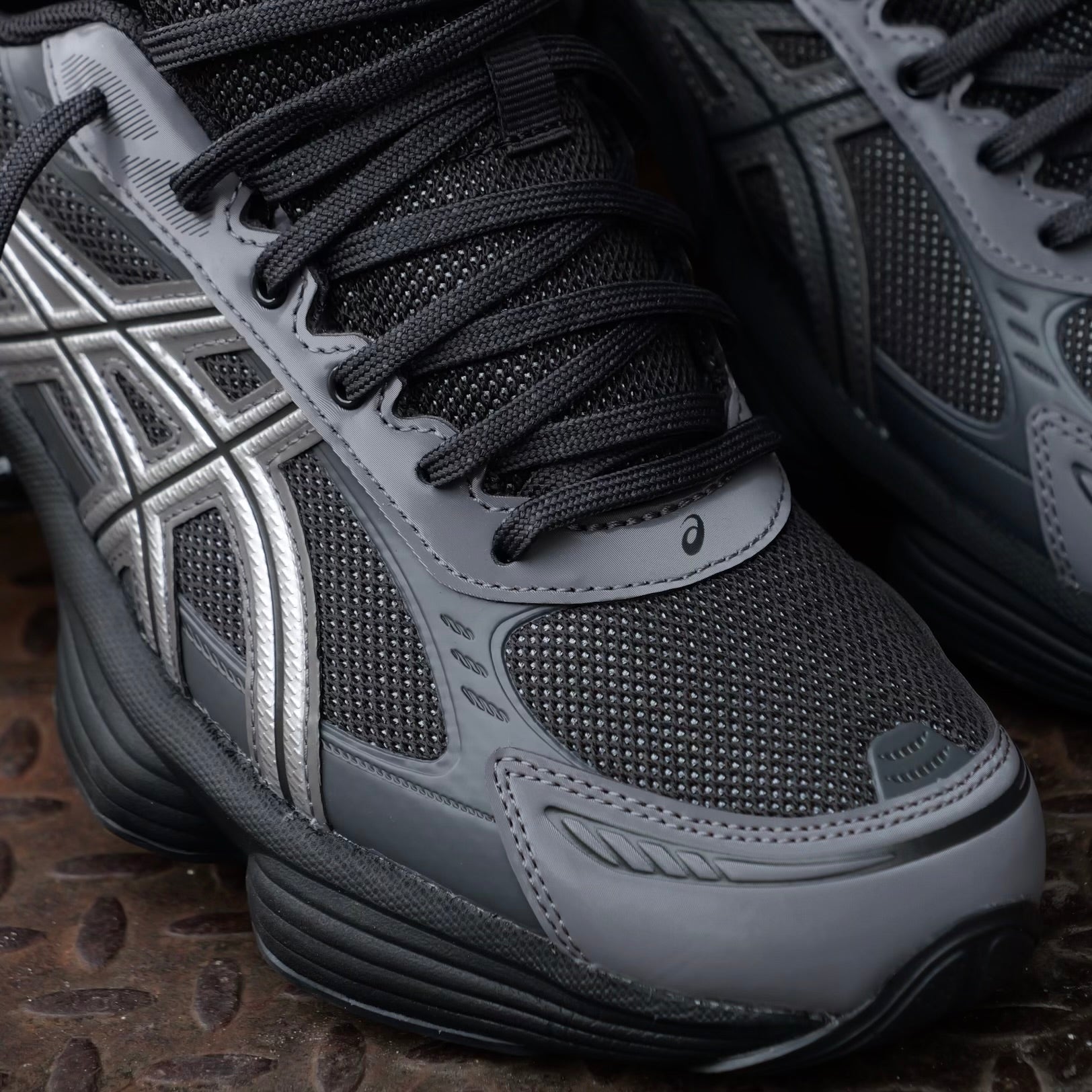 Mens Asics Gel-Kinetic Fluent (Graphite Grey/Pure Silver) - Asics