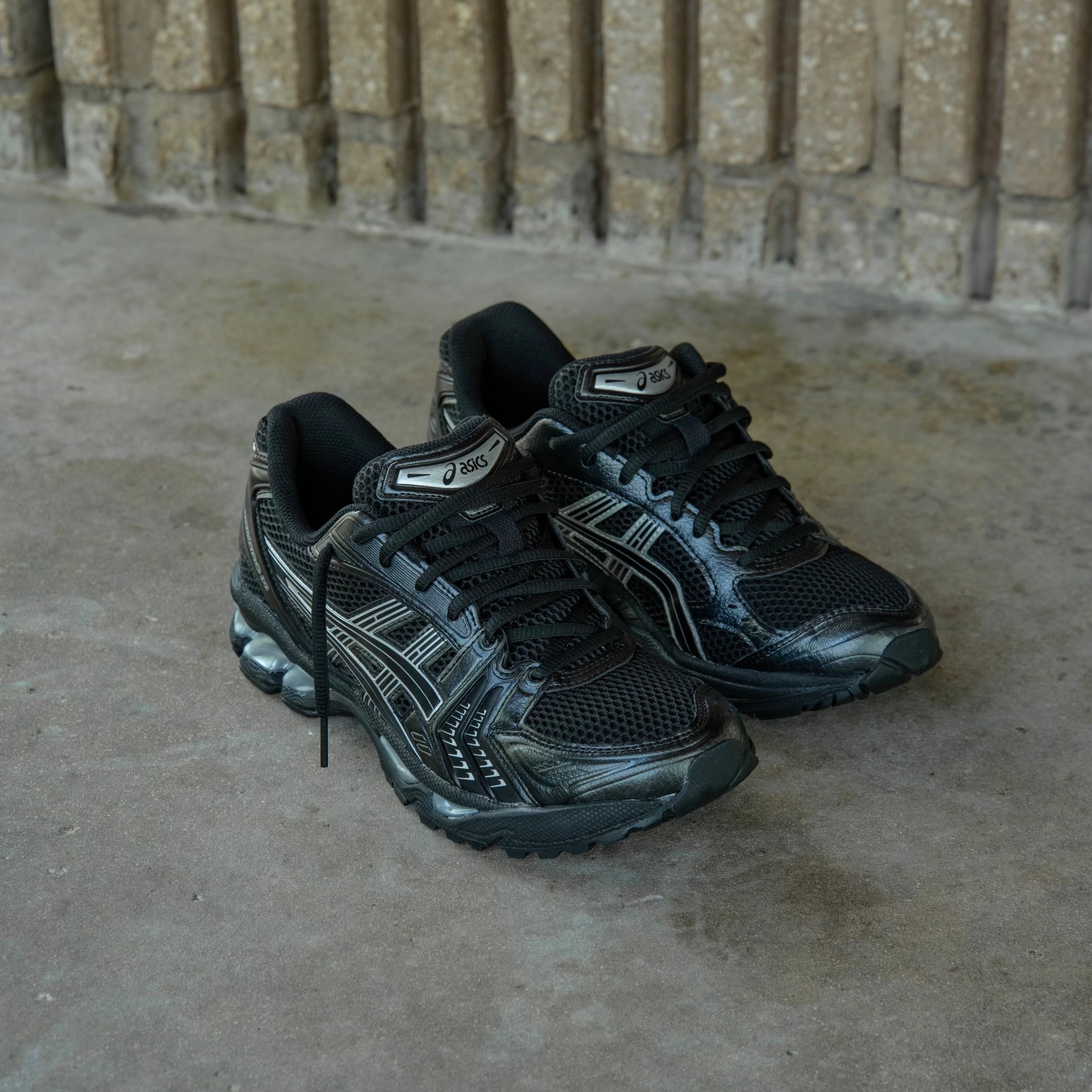 Mens Asics Gel-Kayano 14 (Black/Pure Silver) - VIP Asics