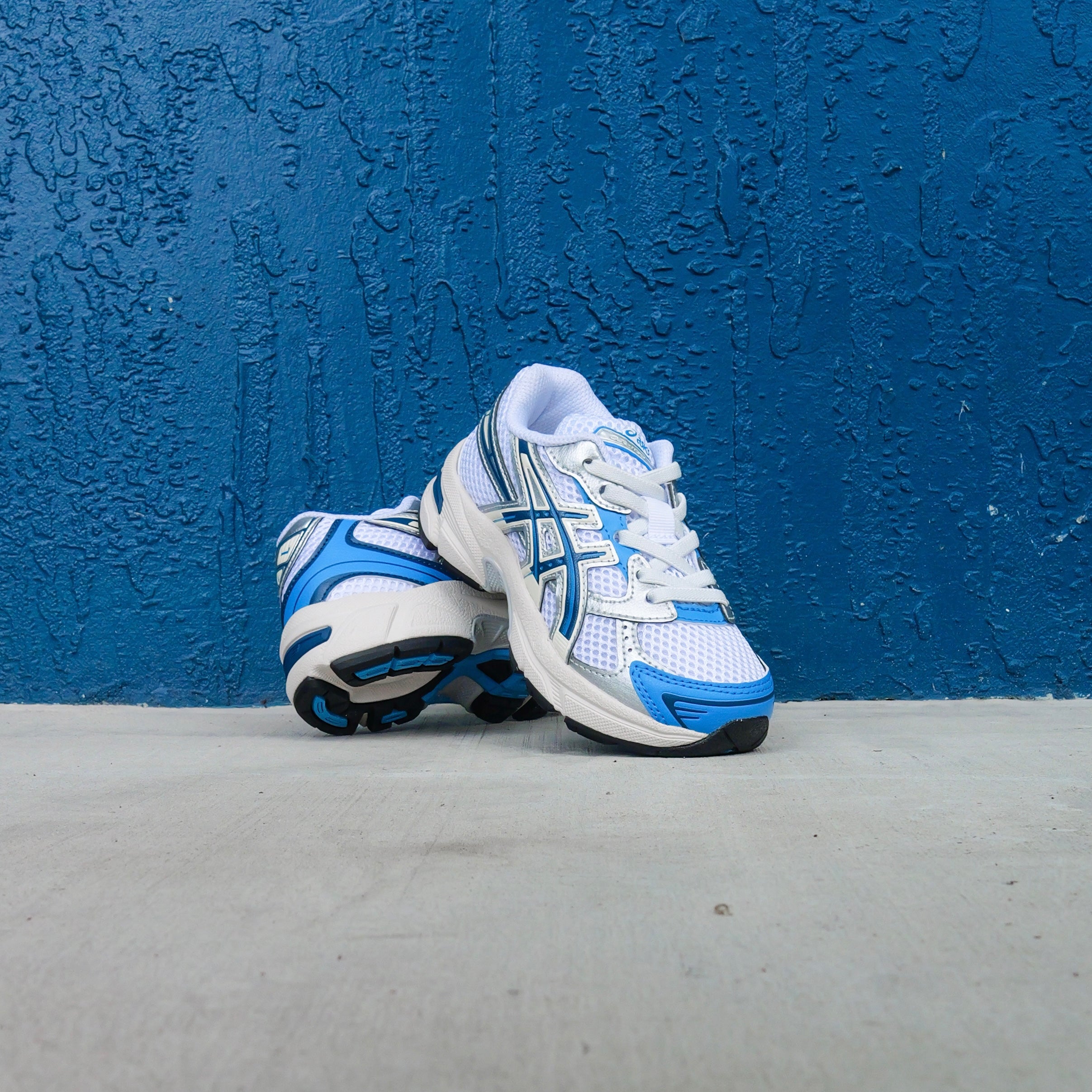 Asics Gel-1130 Preschool (White/Twilight Blue)