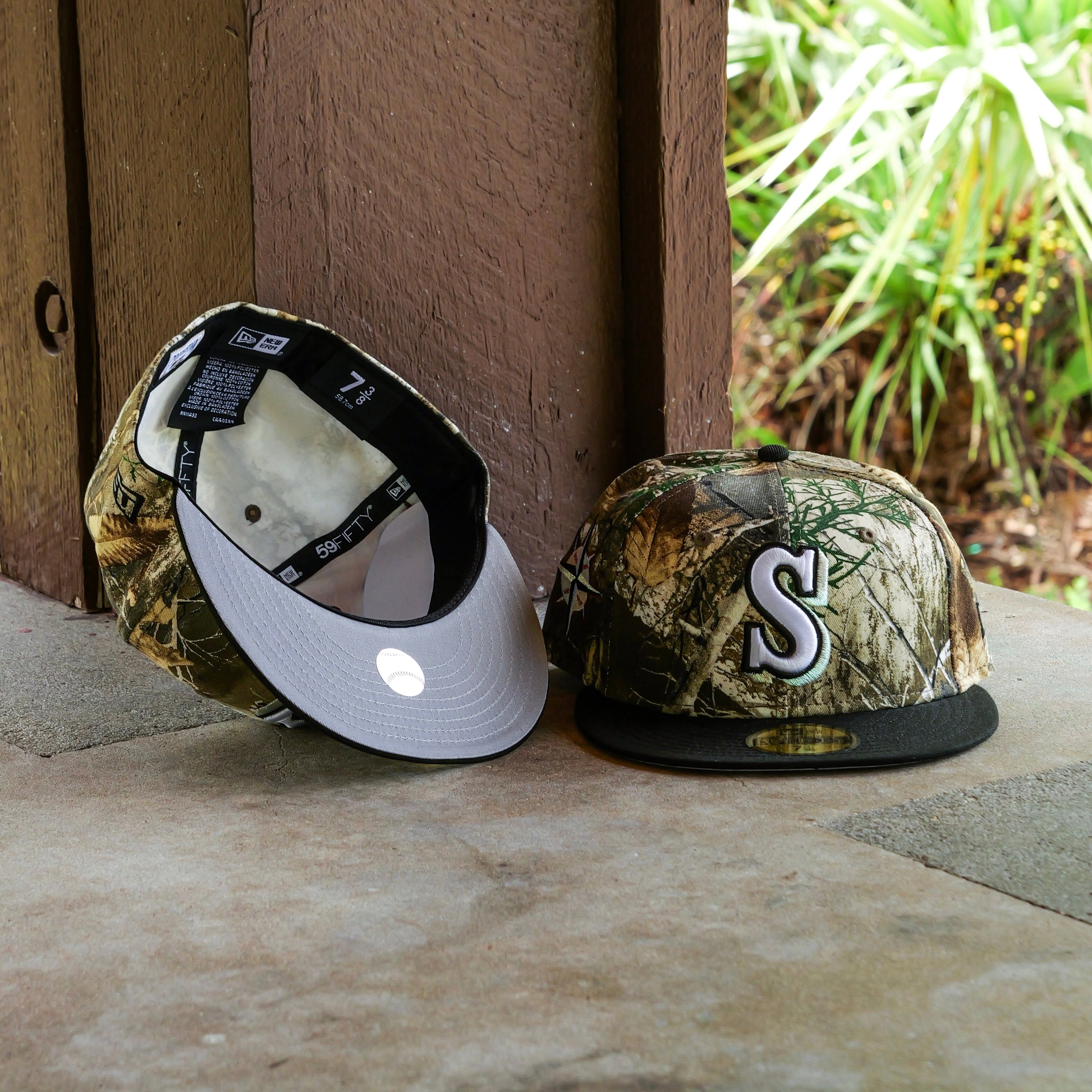 New Era Seattle Mariners Compass Side Patch Fitted - New Era