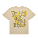 KOFL "Fight For Love" SS Tee (Off White) - KOFL