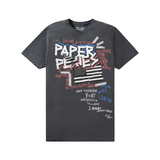 Paper Planes Collage Tee (Washed Black)