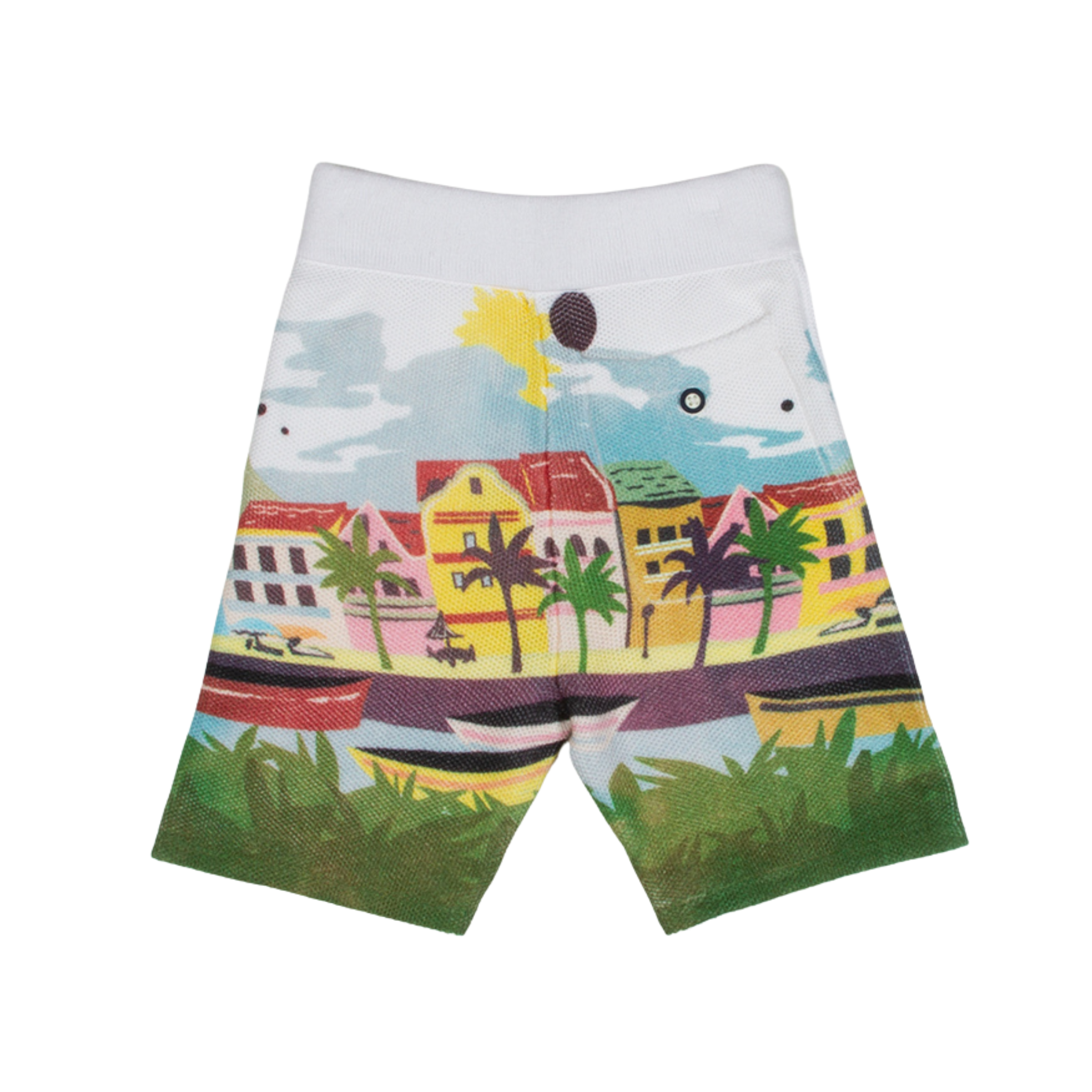 Kids Billionaire Boys Club BB Palmas Shorts (White)