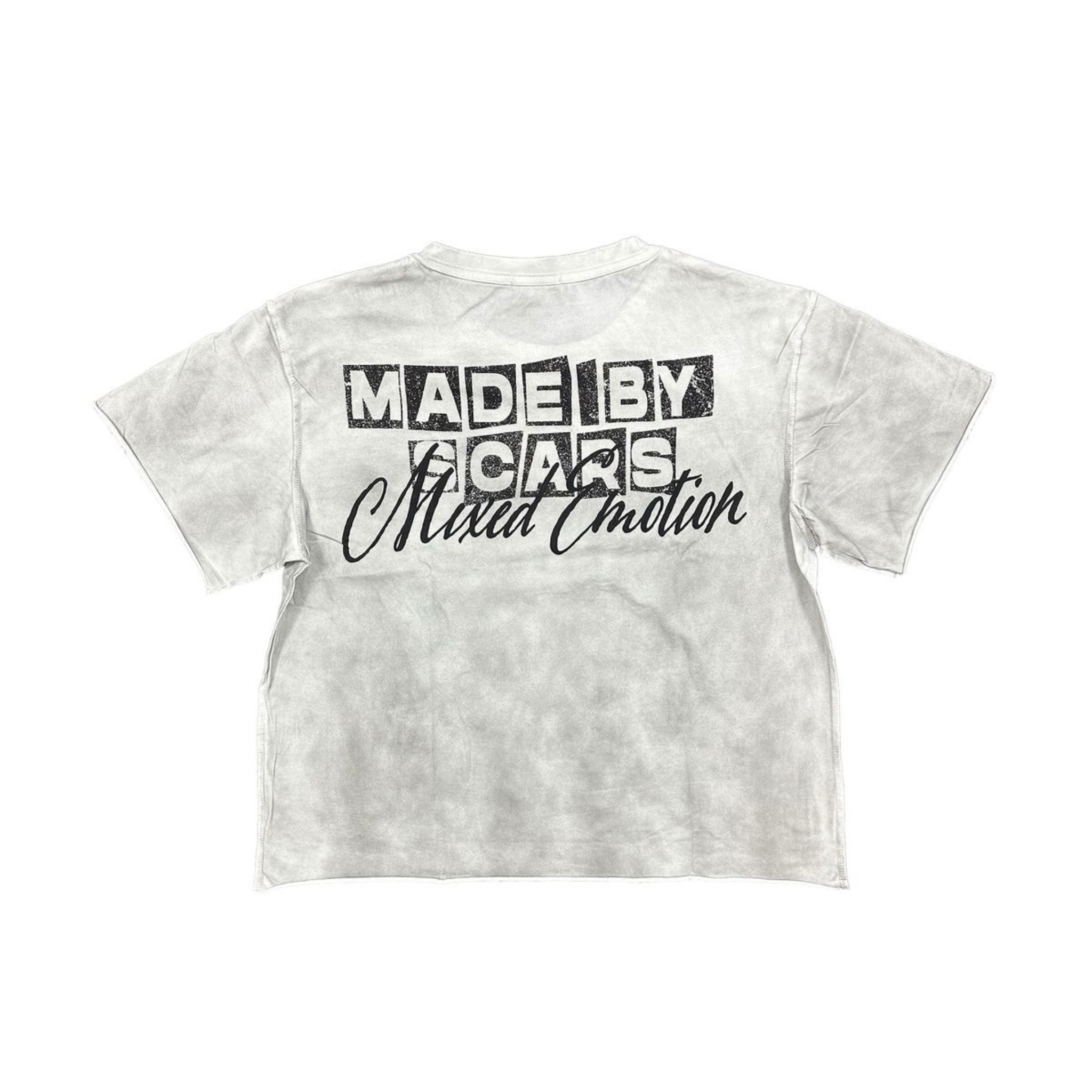 Mixed Emotion “XIX” Oversized Tee (White) - Mixed Emotion