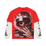 Godspeed "F1 World Cup" Layered T-Shirt (Red) - Godspeed