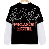 Dry Rot "Pegasus Motel" Layered LS (Black)