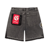 Godspeed "Patchwork" V2 Denim Shorts (Grey)