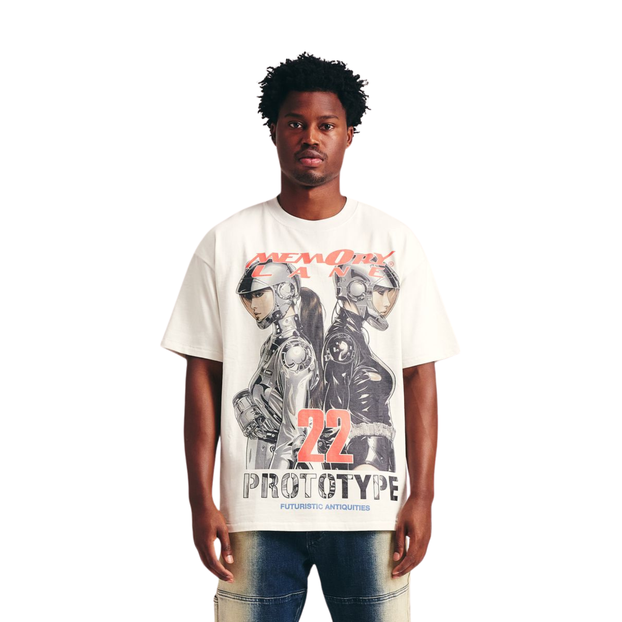 Memory Lane Proto Twins Tee (Off White)