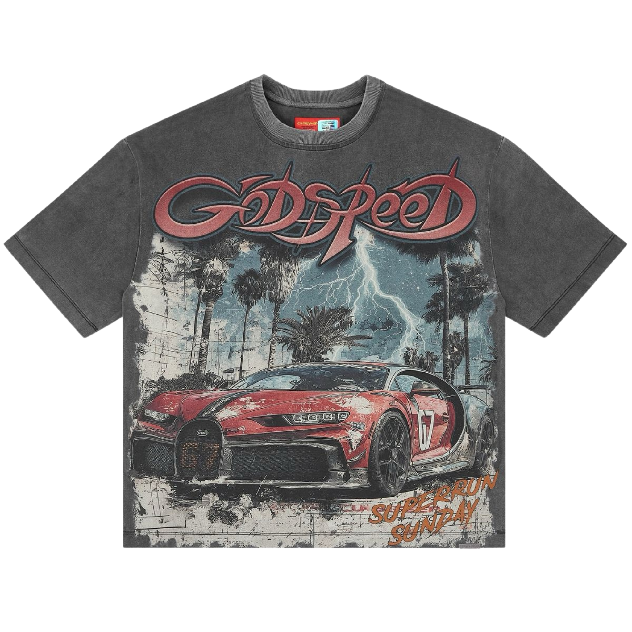 Godspeed "Gatti Miami Superrun" (Grey Wash) - Godspeed