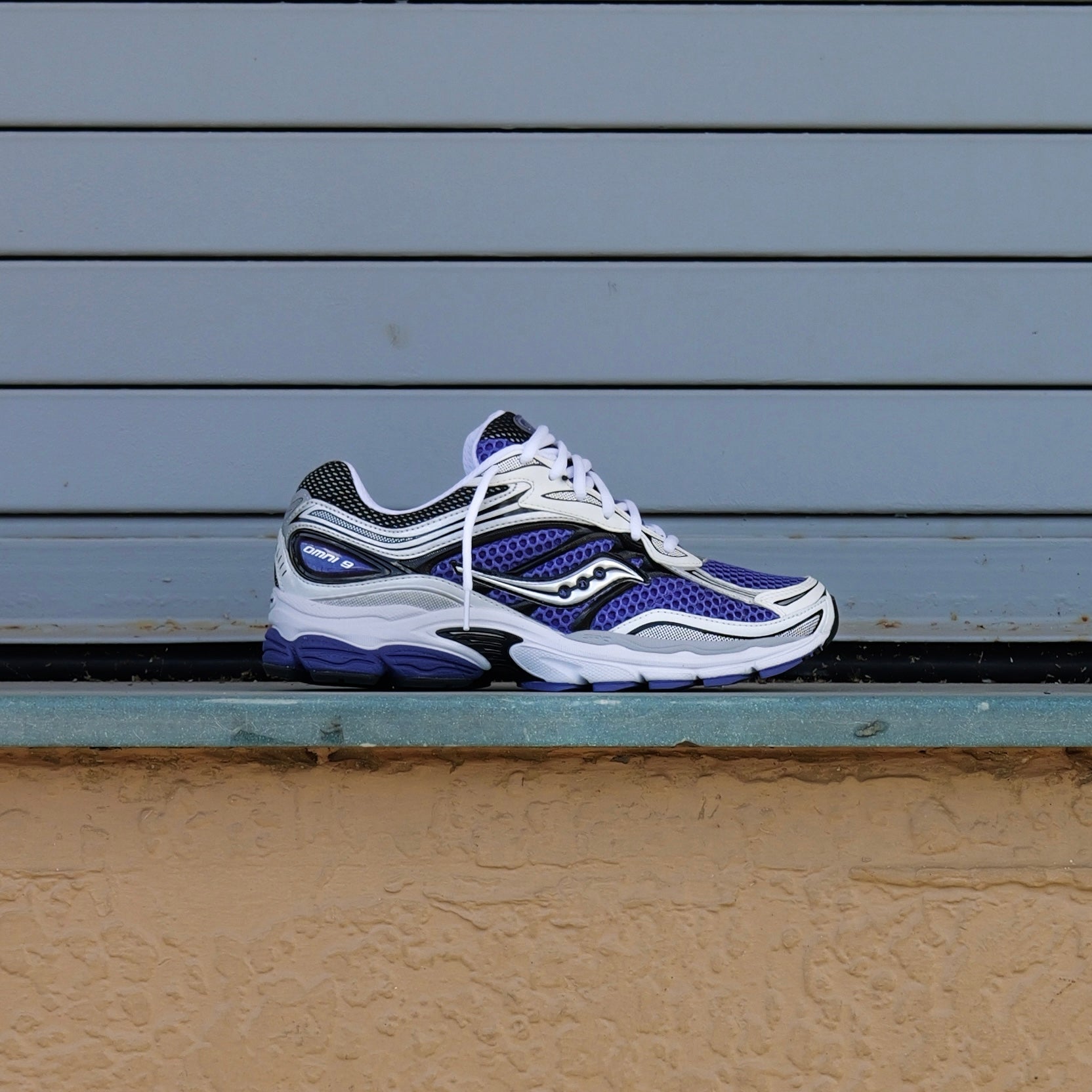Mens Saucony ProGrid Omni 9 (Skipper Blue) - Saucony