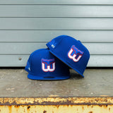 New Era Hartford Whalers Side Patch Fitted (Royal)