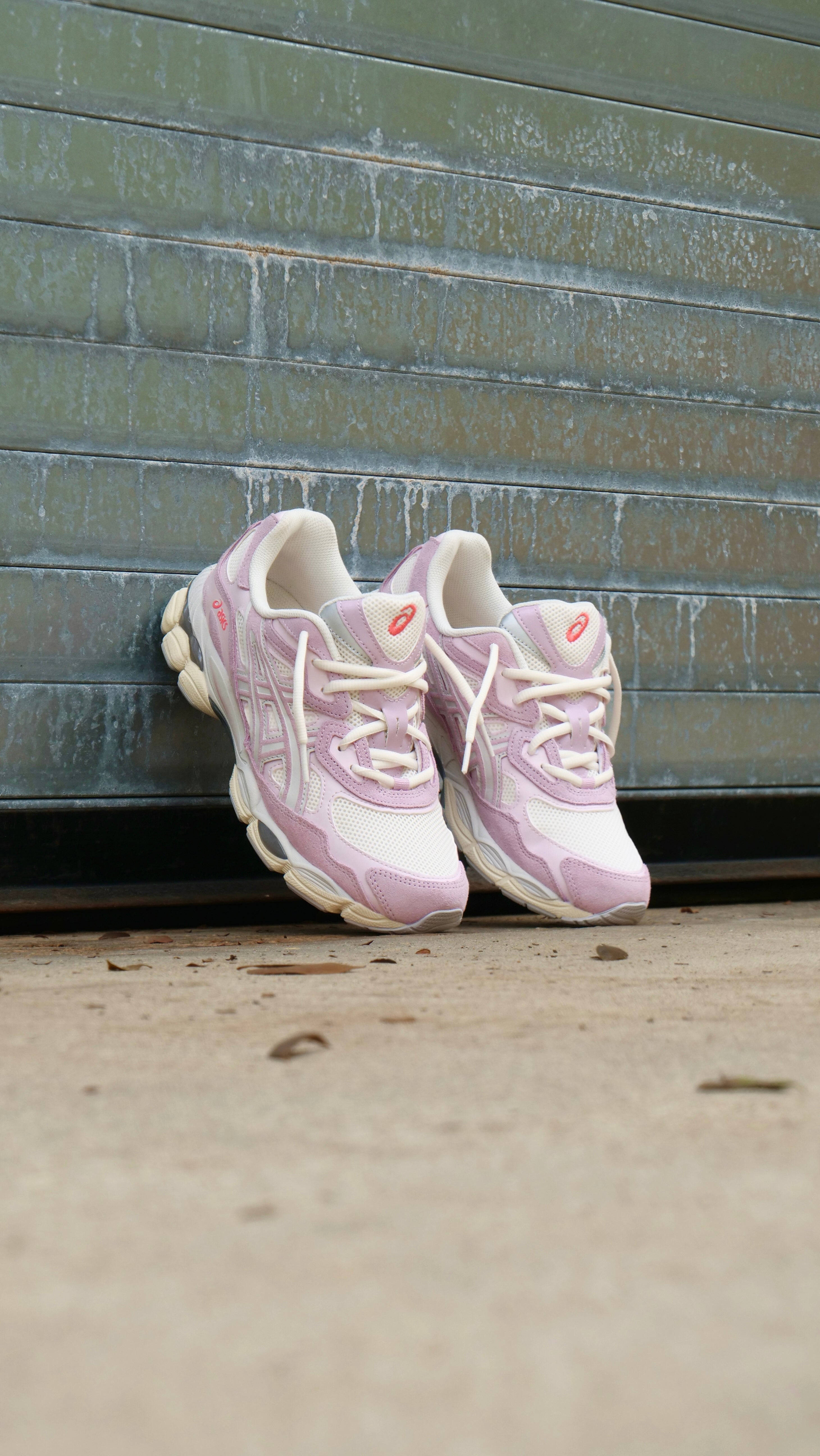 Mens Asics Gel-NYC (Cream/Rose Water)