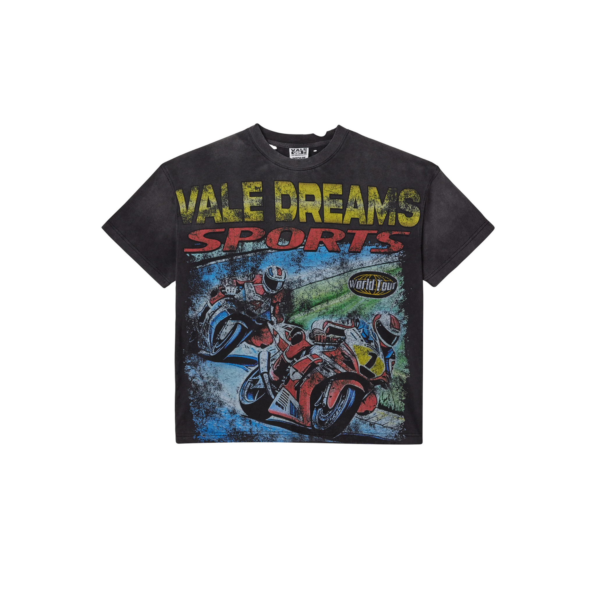Vale Forever Motocroxxx Tee (Black) - VALE
