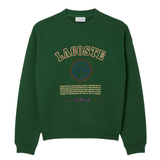 Lacoste Men's Heritage Embroidery Fleece Sweatshirt (Green) - Lacoste
