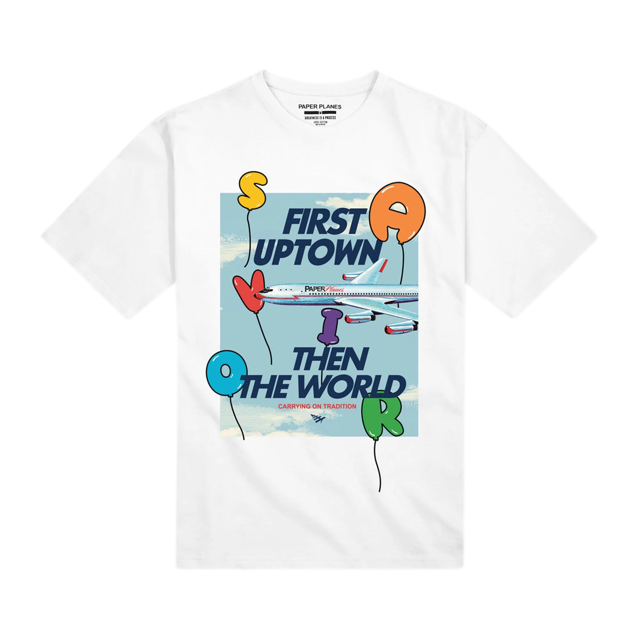 Paper Planes "JAE TIPS X PLANES TEE" Tee (White) - Paper Plane