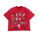 Mixed Emotion “Crimson” Tee (Red) - Mixed Emotion